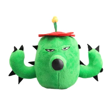 NAUJAS 16cm Augalai VS Zombies Pliušiniai Žaislai Mano Kaktusas Įdaryti Lėlės Augalai VS Zombies Pliušinis Augalai Žaislai, Vaikų Berniukų Kalėdų Dovana