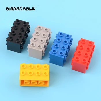 Smartable Plytų 2x4x2 su Staktomis ant Pusių Blokai SS Dalys Žaislai Vaikams Švietimo Suderinama 2434 5vnt/daug