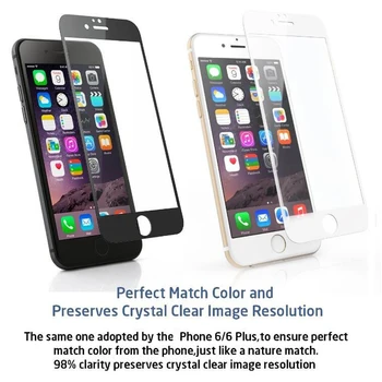 10vnt 9H Visiškai Padengti Grūdinto Stiklo iPhone 6 6s 7 8 Plius Screen Protector Apsauginė Plėvelė iPhone X XS Max XR 5 5s 5c SE