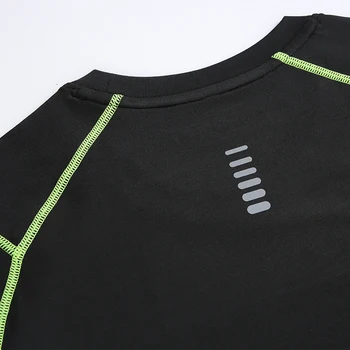 Suspaudimo Viršų Vyras 2020 Quick Dry Veikia Marškinėliai Fitneso Stora Ilgomis Rankovėmis Jogos Bodybuliding Bėgiojimas T-Shirts
