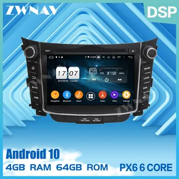 2 din PX6 IPS jutiklinį ekraną ir Android 10.0 Automobilio Multimedijos grotuvo Hyundai I30 2011-BT radijo garsas stereo GPS navi galvos vienetas