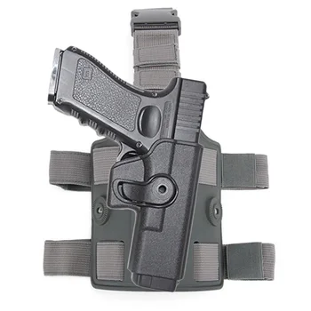 Taktinis Lašas Kojos Ginklą Dėklas, skirtas Glock 17 18 19 22 26 31Airsoft Šlaunies Pistoletas Atveju Adapteris Irklas, Medžioklės Reikmenys