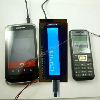 DTMF Garso Dekoderis Dekodavimo Modulį Telefono numerio Rinkimo Pripažinimo LCD Ekranas 5V modulis