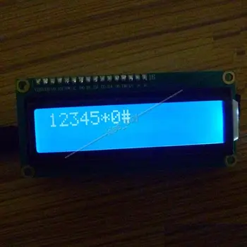 DTMF Garso Dekoderis Dekodavimo Modulį Telefono numerio Rinkimo Pripažinimo LCD Ekranas 5V modulis