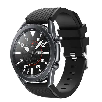 Silikono Dirželis Samsung Galaxy Žiūrėti 3 45mm Smartwatch europos sąjungos Oficialusis Watchbands Priedai Galaxy Žiūrėti 46mm Pavarų S3 22mm