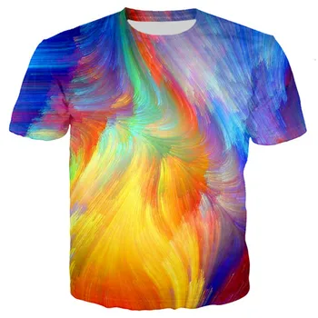 2020Summer Naujas Papūga Marškinėliai Vyrams Gėlių Marškinėlius Hip-Hop Tee 3d Print T-shirt Cool Vyrų, Moterų Drabužiai Atsitiktinis Viršūnes Palaidinukė Tees