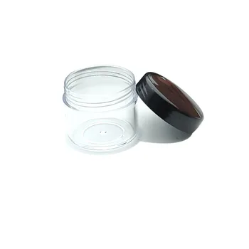 100vnt Lūpų Balzamas Lauke 2g / 3g / 5g / 10g / 15g / 20g Tuščių Plastikinių Kosmetikos Jar Eye Shadow Box Skaidri