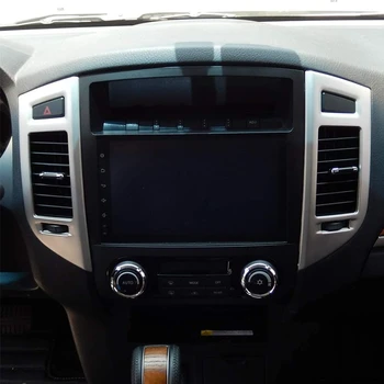 Automobilio prietaisų Skydelio, AC Rėmo Dangtis Apdaila Oro kondicionavimo Angos Dangtelis Mitsubishi Pajero IV V80 Montero 2008-2020 