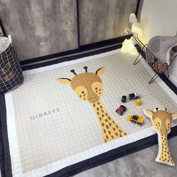 Europos stiliaus Namo Kilimas medvilnės Animacinių filmų grindų kilimėlių antiskip kambarį kilimas 150*200cm minkštas vaikams žaisti, mat šuo berniukas tigras