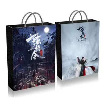 Chen Čing Ling Super Deluxe Dovanų dėžutėje Wei Wuxian Lan Wangji Užsakymą Albumą Plakatas Žymą Dovana Anime Aplink ID Kortelės Nuotrauką