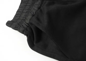 Hip-Hop Blokuoti Atsitiktinis Poilsiu Sweatpants Kelnės Vyrų Streetwear juodos kelnės