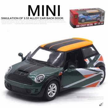 1:32 Lydinio Automobilio Traukti Atgal, MINI automobilių Aukštas Modeliavimas Išskirtinį Diecasts&Žaislas Transporto priemonių Surinkimo Brinquedos Automobilių Žaislai mergaitėms dovanų