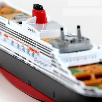 1/1400 Vokietija Siku lydinio kruizinio laivo modelį laivo 1723 Queen Mary II modelis žaislų kolekcija dovana, papuošalai