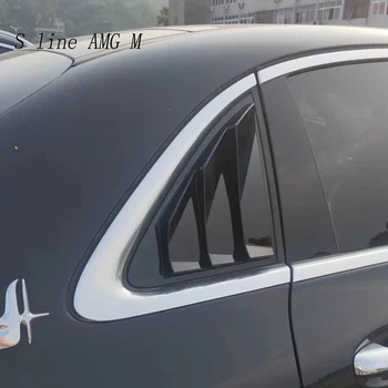 Automobilių Stiliaus Galinis Langas Trikampis Langinės apdailos skydelio Dangtelį Lipdukai Apdaila Mercedes Benz CLA C117 Klasės Auto Priedai