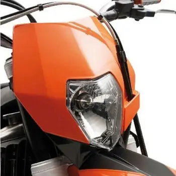 Universalus 12V Motociklo priekinis žibintas kroso Motociklą Pakeitimo Žibintas LED Žibintai, Dviračių ATV Mados Dizaino