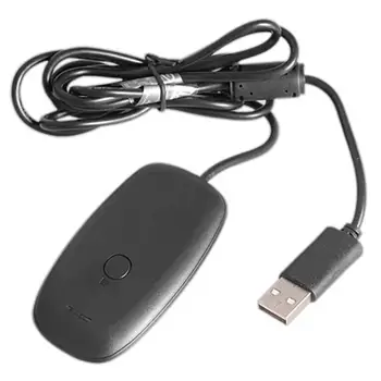 Wireless Gamepad PC Adapterio Valdytojas Žaidimų Konsolės USB Imtuvas su 1,5 m Laidas, skirtas Xbox 360 Konsolės su CD