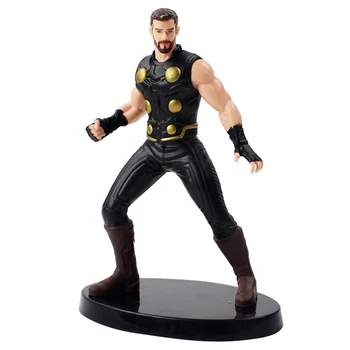 Keršytojas Begalybės Karo Geležinis Žmogus Kapitonas Amerika Juodoji Našlė Daktaras Keista Thor Superhero PVC Pav Kolekcijos Modelis Žaislas