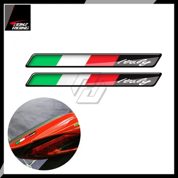 Už Ducati Aprilia Piaggio Vespa Sprint GTS GTV LX 50 150 200 300 3D Derva, Motociklų Lipdukas Italijos Vėliavos Lipdukas