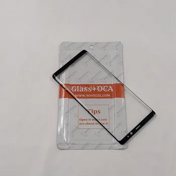 2in1 LCD Jutiklinio Ekrano Skydelio, Priekinės Stiklo Pakeitimas Su OCA Samsung Note8 9 10 10+ N950 N960 Mobilųjį Telefoną Touch Panel