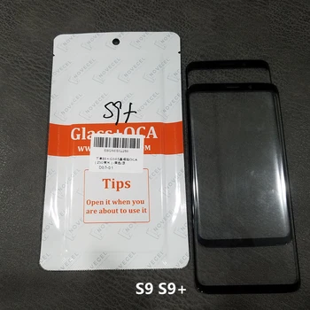 2in1 LCD Jutiklinio Ekrano Skydelio, Priekinės Stiklo Pakeitimas Su OCA Samsung Note8 9 10 10+ N950 N960 Mobilųjį Telefoną Touch Panel