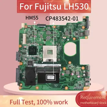 CP483542-01 Nešiojamas plokštė Fujitsu LH530 Sąsiuvinis Mainboard DA0HF1MB6D0 HM55