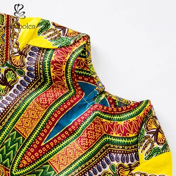 Afrikos drabužiai vaikams dashiki Jumpsuit mada vaikams drabužių dashiki tradiciniai drabužiai vaikams