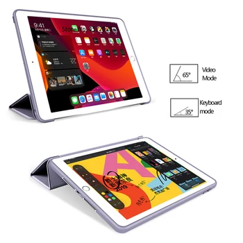 Smart Cover iPad Mini 5 Atveju 2019 Pažadinti Silikoninis Dangtelis, skirtas 