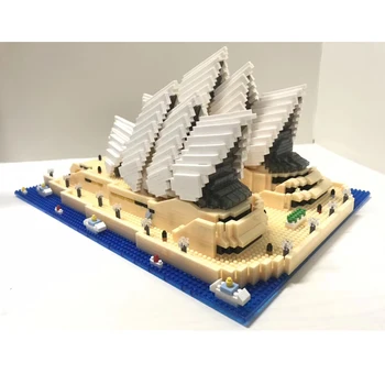 PZX 9916 Pasaulio Architektūros Sydney Opera House 3D Modelį 