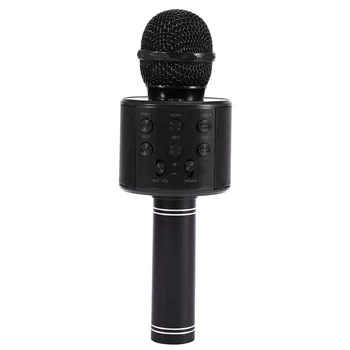 Nešiojamas Belaidis Mikrofonas, Bluetooth, Karaoke Namų Mic Stereo Garsiakalbis Grotuvas, USB Muzikos Studija KTV Muzika Internete mikrofonas