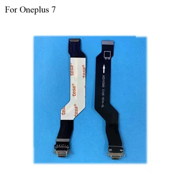 Originalus Naujas Oneplus 7 p7819 USB Doko pakrauti Modulį Valdybos Flex Kabelis Pakeisti Vienas plius 7 Oneplus7 Išbandyti