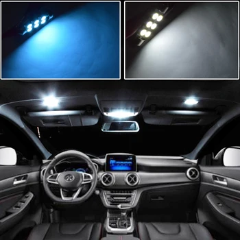 14pc Itin Šviesus Interjeras, LED elektros Lemputes, Canbus Rinkinys 2000-2006 Audi TT MK1 Baltas Led Žemėlapis Dome Žingsnis Licenciją plokštelės šviesos Lempos