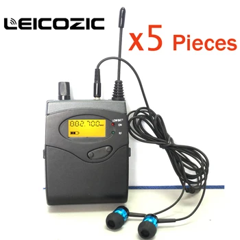 Leicozic 5 imtuvai, 1 siųstuvas ausyje stebėti belaidžio Ausies stebėjimo Sistemą belaidžio ausies stebėti SR2050 twin stebėti