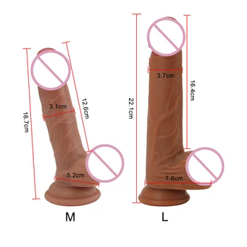 Oda atrodo Tikroviškas Dildo Super didelis Didelis Penis Su siurbtuko Sekso Žaislai Moteris Strapon Moterų Masturbacija Sekso Produktai