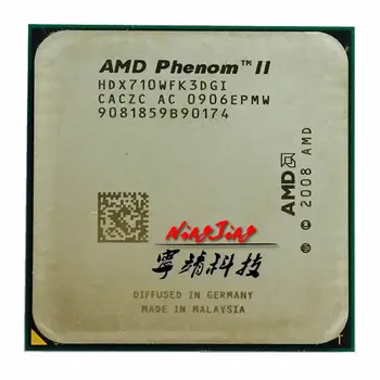 AMD Phenom II X3 710 2.6 GHz Triple-Core CPU Procesorius HDX710WFK3DGI Socket AM3