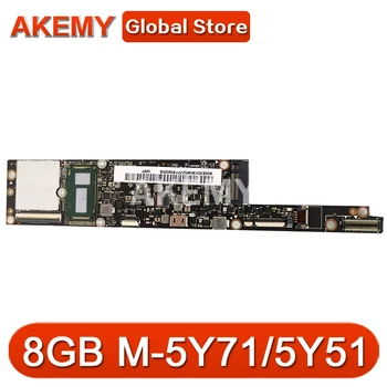 Akemy NM-A321 Nešiojamojo kompiuterio motininė plokštė Lenovo JOGOS 3-Pro 1370 originalus mainboard 8GB-RAM M-5Y71/5Y51 CPU