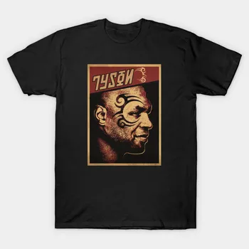 Bokso Čempionas Tysonas Svajonė vyriški Marškinėliai
