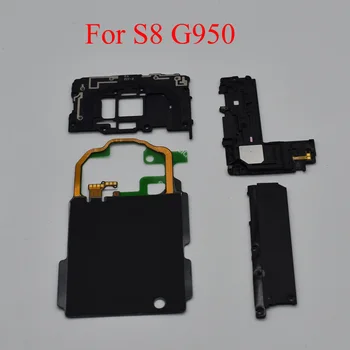 4pcs/set Samsung Galaxy S8 G950 S8 Plius G955 Garsiakalbis + NFC Bevielio Įkrovimo + Mokestis Skydelis Antenos Signalo Modulis