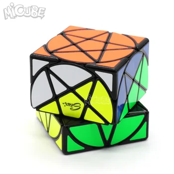 Mofangge Penkerių-pažymėjo Pentacle Kubo Star Cube Magic Cube specialios Sudėtinga Dėlionė Greitis Cubo Magico Mokymosi Švietimo Žaislai
