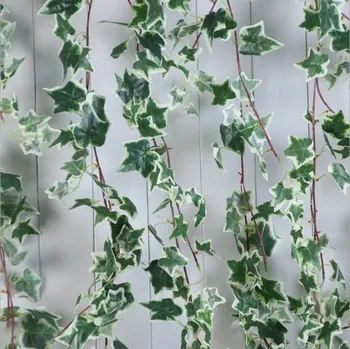 Dirbtinis Džiovintos Gėlės 1,8 m modeliavimas vieną ivy oro kondicionavimo, šildymo vamzdžių prieglobstis rotango vestuvių augalų sienos JUL3