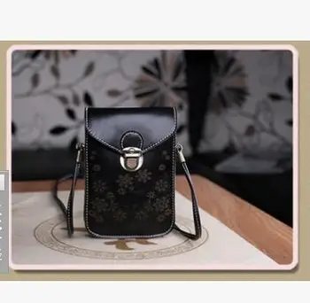 2017 naujus moteriškus maišelį retro užraktas raižyti mažas maišelis korėjos versija pečių maišą mobiliojo telefono, piniginės