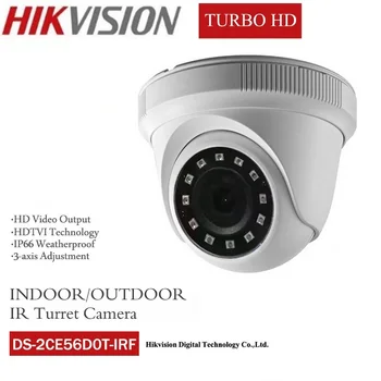 Hikvision lietuvių kalba 4 1 Perjungiamos DS-2CE56D0T-NRP HD1080P CCTV Saugumo Kameros IR 20m 2MP, Naktinio Matymo, Patalpų Kamera