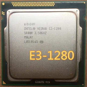 Intel Xeon E3-1280 e3-1280 8M Cache, 3.60 GHz SR00R LGA1155 E3 1280 CPU Procesorius gali dirbti