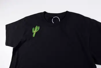20ss Travis Scott Marškinėliai Cactus Jack ženklelis Vyrai Moterys Astroworld viršuje Tees Geriausios Kokybės streetwear atsitiktinis Astroworld Marškinėliai