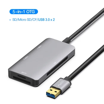 5in1, USB 3.0 SD SDHC CF (Compact Flash TF MicroSD 