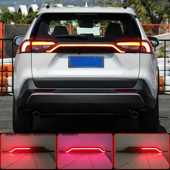 Galinis Bamperis Kamieno užpakalinis Žibintas Toyota RAV4 RAV 4 2019 2020 Automobilio LED Galinis Rūko Žibintas Stabdžių Žibintas Dinamiškas Posūkio Signalo Atšvaitas
