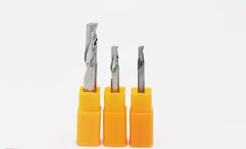 3pcs aukštos kokybės vieno fleita endmill bitų DJTOL 6*6*10 mm pjovimo bitai Aliuminio, Kieto Karbido Gręžimo Bitai, AL1LX610