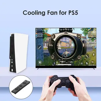 Už PS5 USB Aušintuvas su 3 Aušinimo Ventiliatoriai PlayStation 5 / 5 Digital Edition Žaidimų Konsolės Aušintuvas Žaidimų Konsolės Priedai