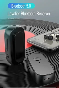 Bluetooth 5.0 HiFi Belaidžio ryšio Imtuvas 3.5 mm Aux Adapteris, Vienas Pagrindinių Nuotolinio valdymo vaizdo Kamera Parama TF Kortelę Muziką