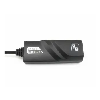 NAUJAS Atvykimo USB 3.0 Gigabit Ethernet RJ45 LAN (10/100/1000) Mbps Tinklo Adapteris, Skirtas Nešiojamas KOMPIUTERIS