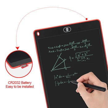 LCD Raštu Tabletė 12 Colių Piešimo Planšetinį kompiuterį Skaitmeninės Grafikos Tablet Elektronika Piešimo Lenta Trinamos Rašysenos Pagalvėlės Šviesos padas